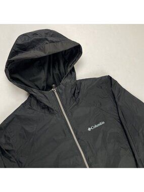 Columbia Switchback II Rain Jacket Women’s S Lined Long Hooded Full Zip